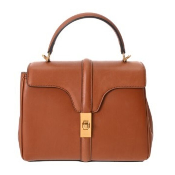 CELINE Handbags - CELINE Small 16 (Seize) Bag Tan 188003FP Women's Natural Calfskin Handbag B R...